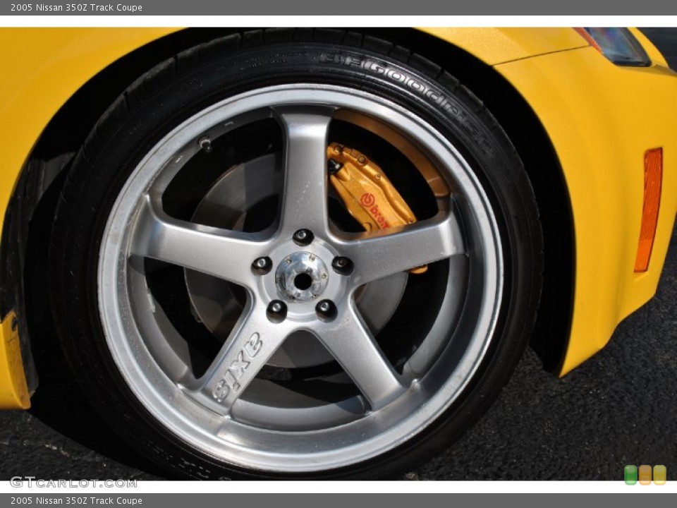 2005 Nissan 350Z Track Coupe Wheel and Tire Photo #74106499