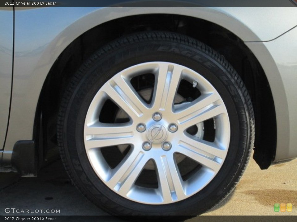 2012 Chrysler 200 LX Sedan Wheel and Tire Photo #74109484