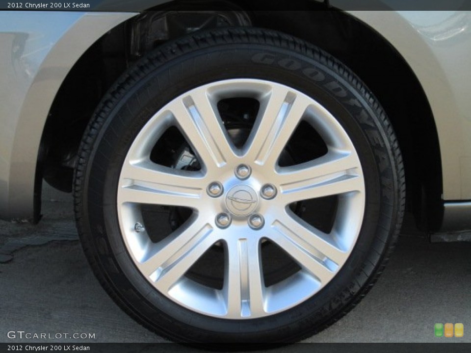2012 Chrysler 200 LX Sedan Wheel and Tire Photo #74110009