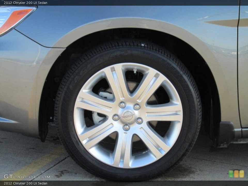 2012 Chrysler 200 LX Sedan Wheel and Tire Photo #74110029