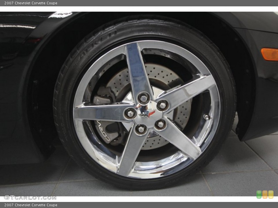 2007 Chevrolet Corvette Coupe Wheel and Tire Photo #74115832