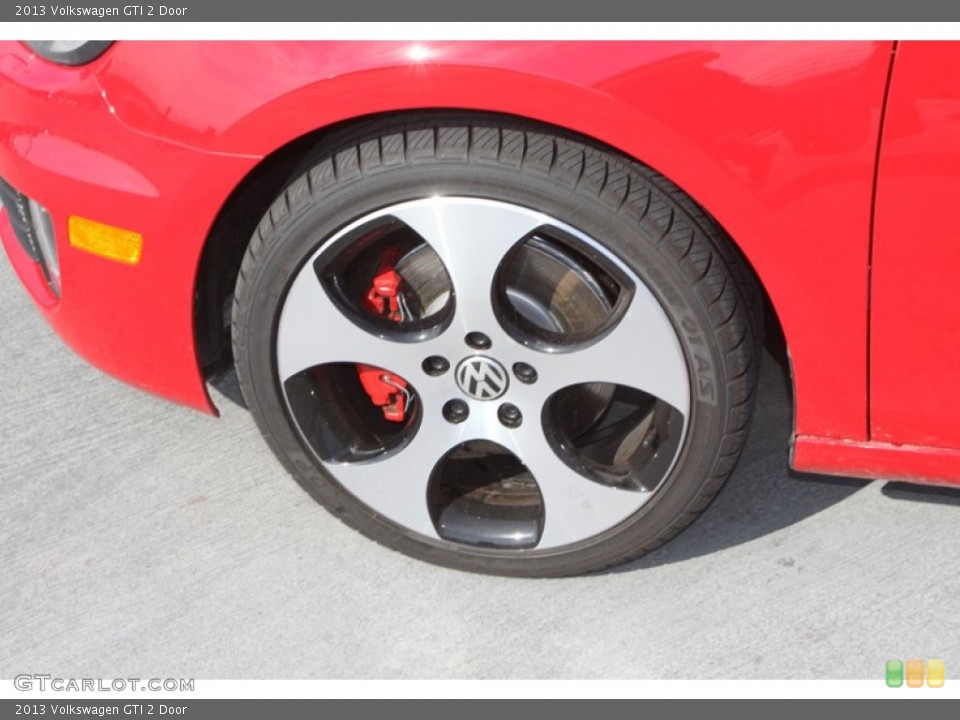 2013 Volkswagen GTI 2 Door Wheel and Tire Photo #74121161