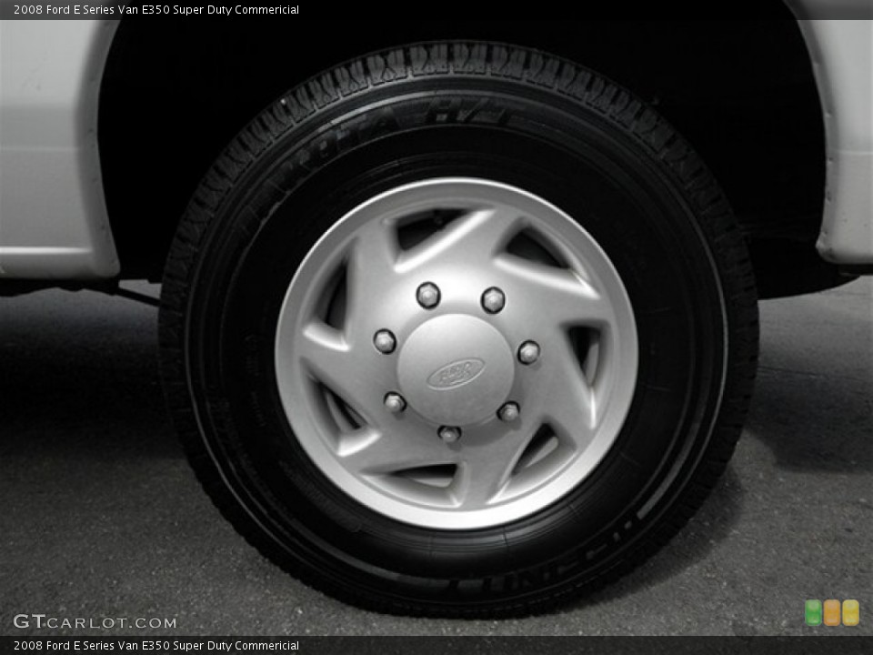 2008 Ford E Series Van E350 Super Duty Commericial Wheel and Tire Photo #74127796