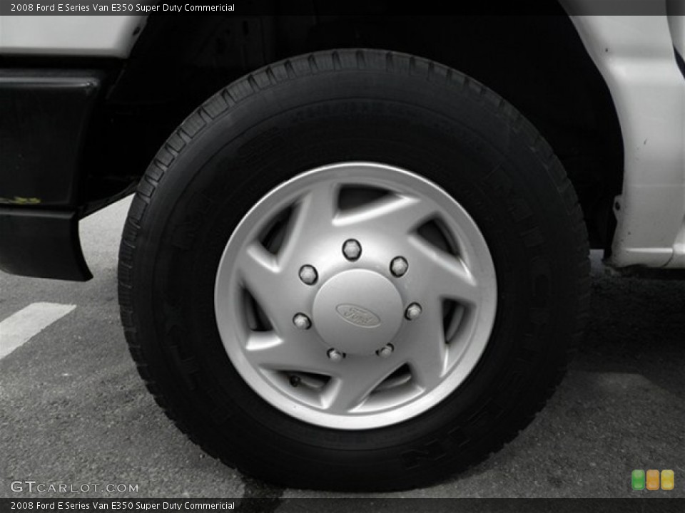2008 Ford E Series Van E350 Super Duty Commericial Wheel and Tire Photo #74127813