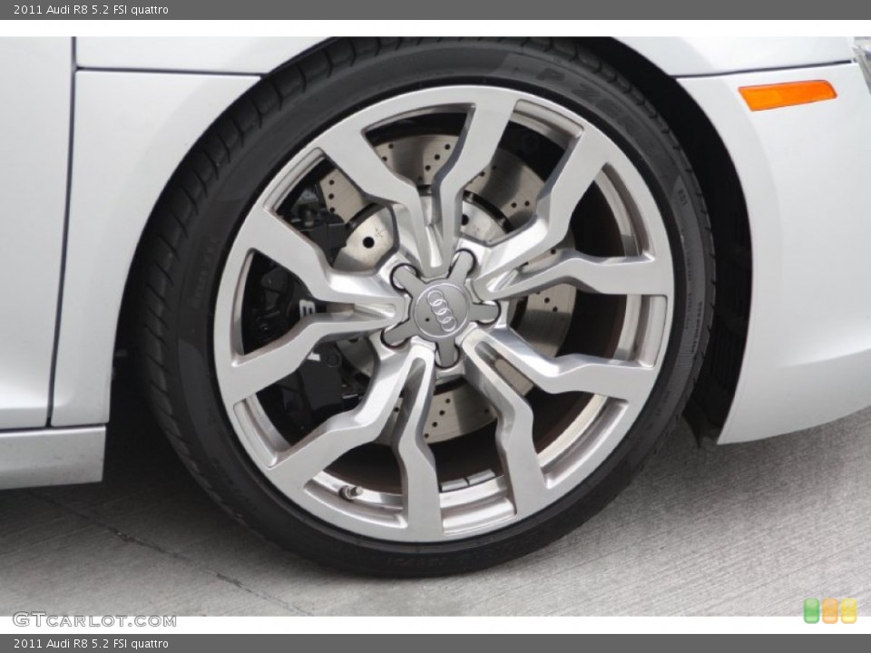 2011 Audi R8 5.2 FSI quattro Wheel and Tire Photo #74129446