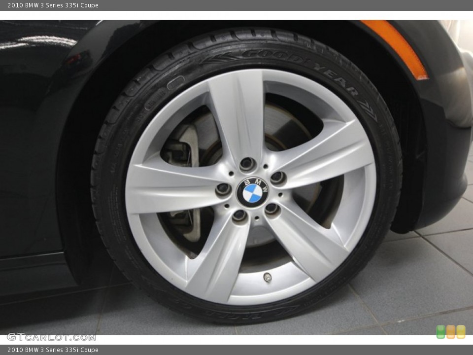2010 BMW 3 Series 335i Coupe Wheel and Tire Photo #74131450