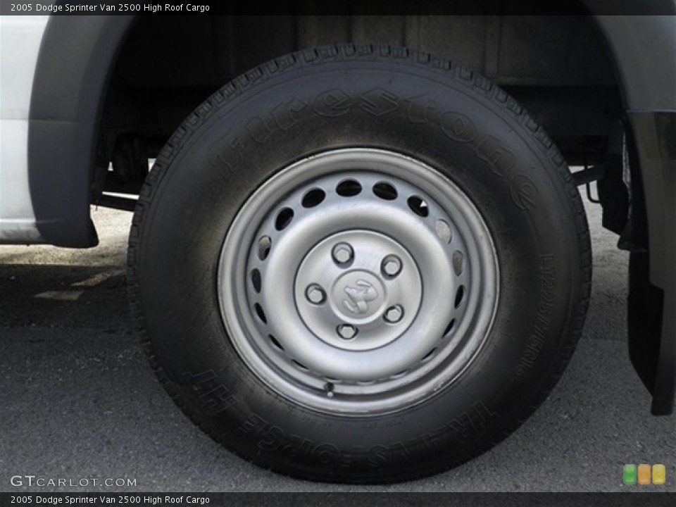 2005 Dodge Sprinter Van 2500 High Roof Cargo Wheel and Tire Photo #74132782