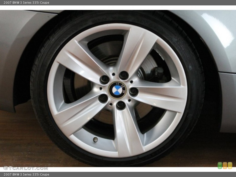 2007 BMW 3 Series 335i Coupe Wheel and Tire Photo #74141340