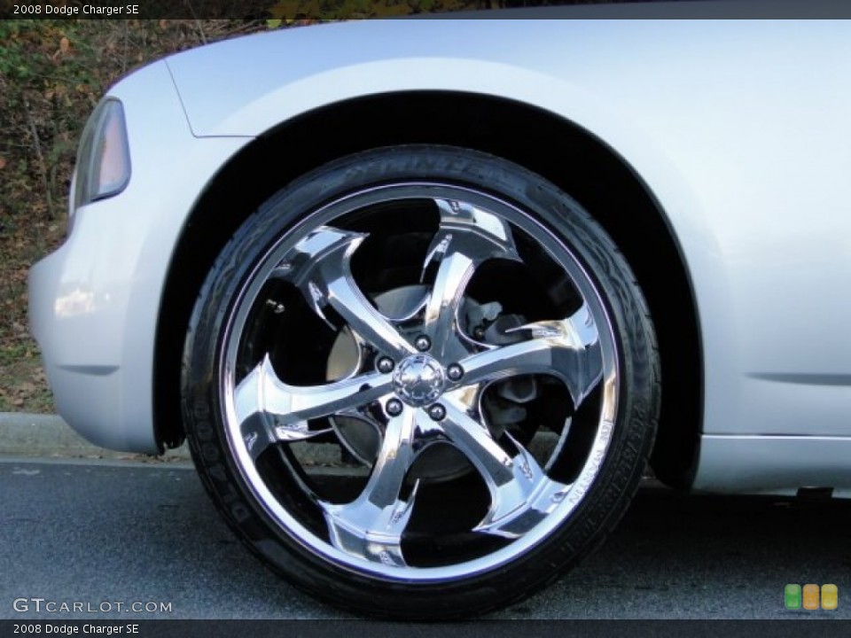 2008 Dodge Charger Custom Wheel and Tire Photo #74142646