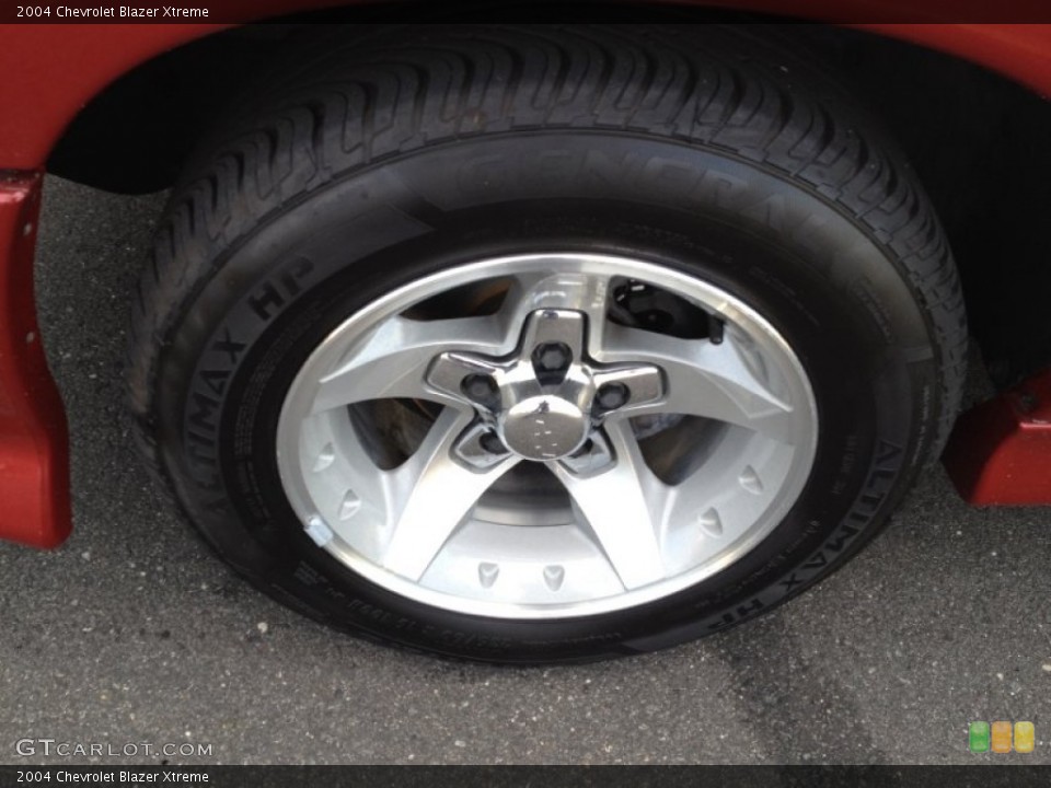 2004 Chevrolet Blazer Xtreme Wheel and Tire Photo #74145081
