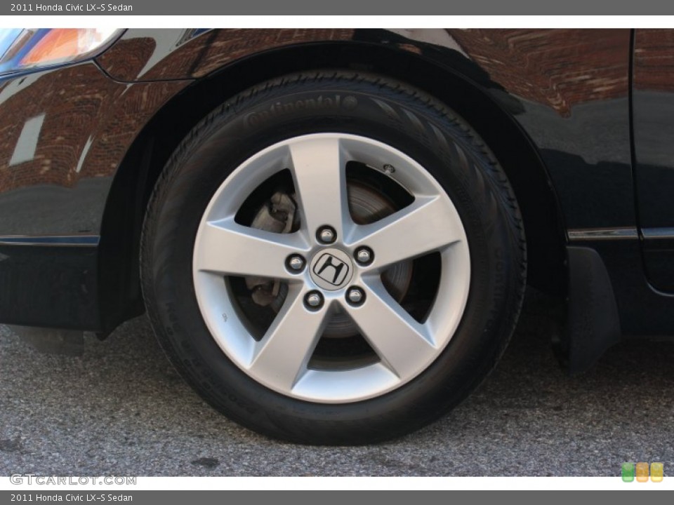 2011 Honda Civic LX-S Sedan Wheel and Tire Photo #74145934