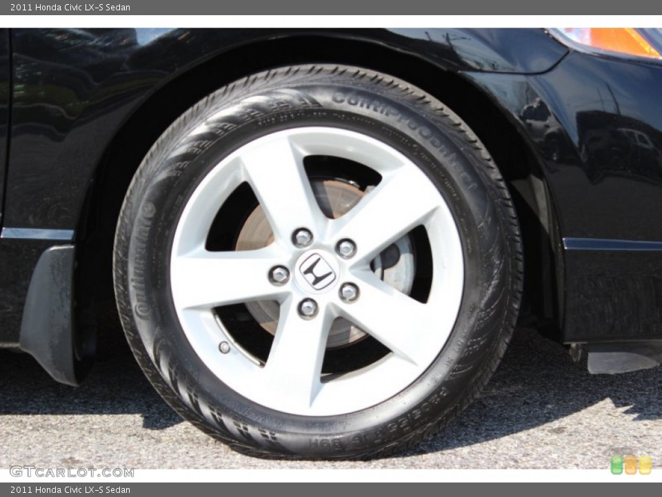 2011 Honda Civic LX-S Sedan Wheel and Tire Photo #74145973