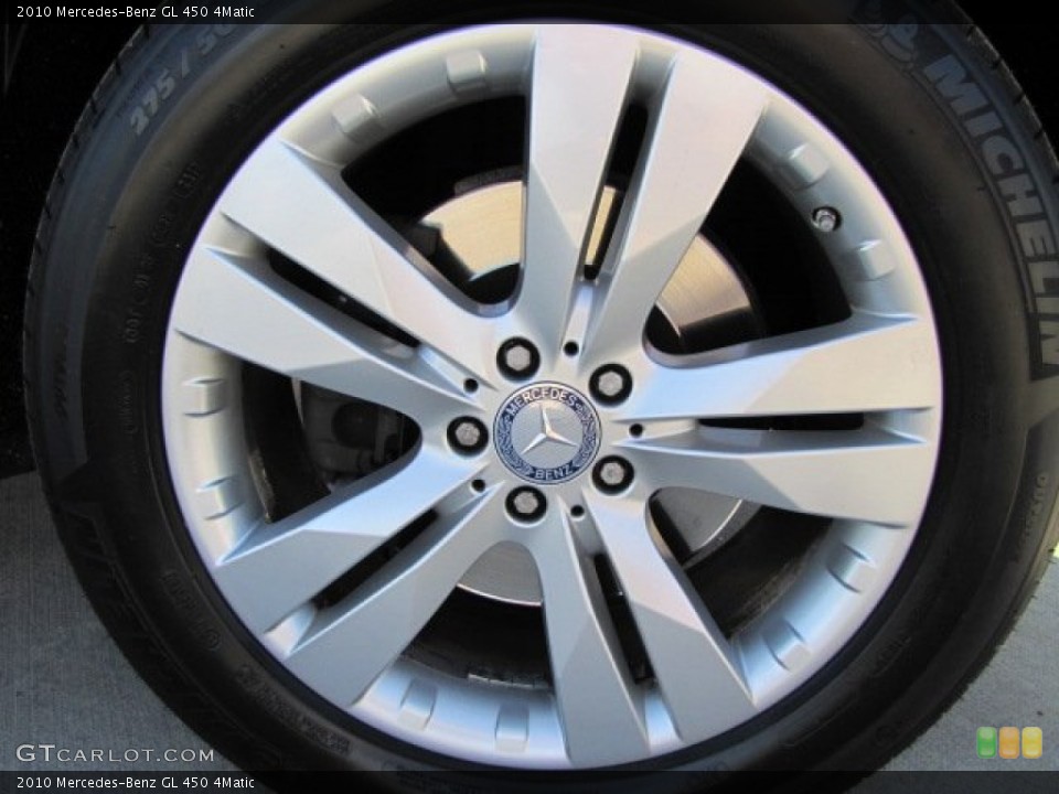 2010 Mercedes-Benz GL 450 4Matic Wheel and Tire Photo #74152912