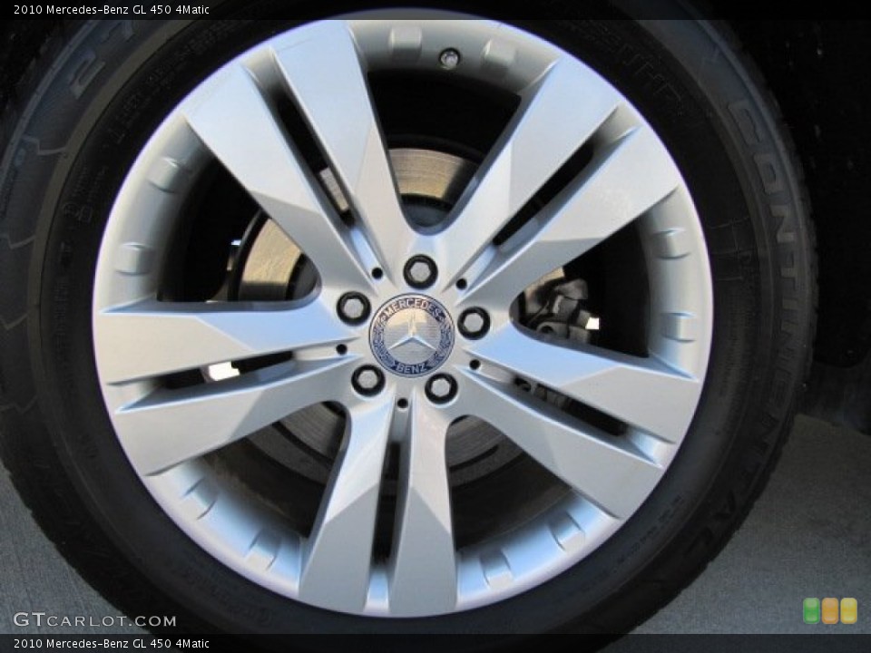 2010 Mercedes-Benz GL 450 4Matic Wheel and Tire Photo #74152916