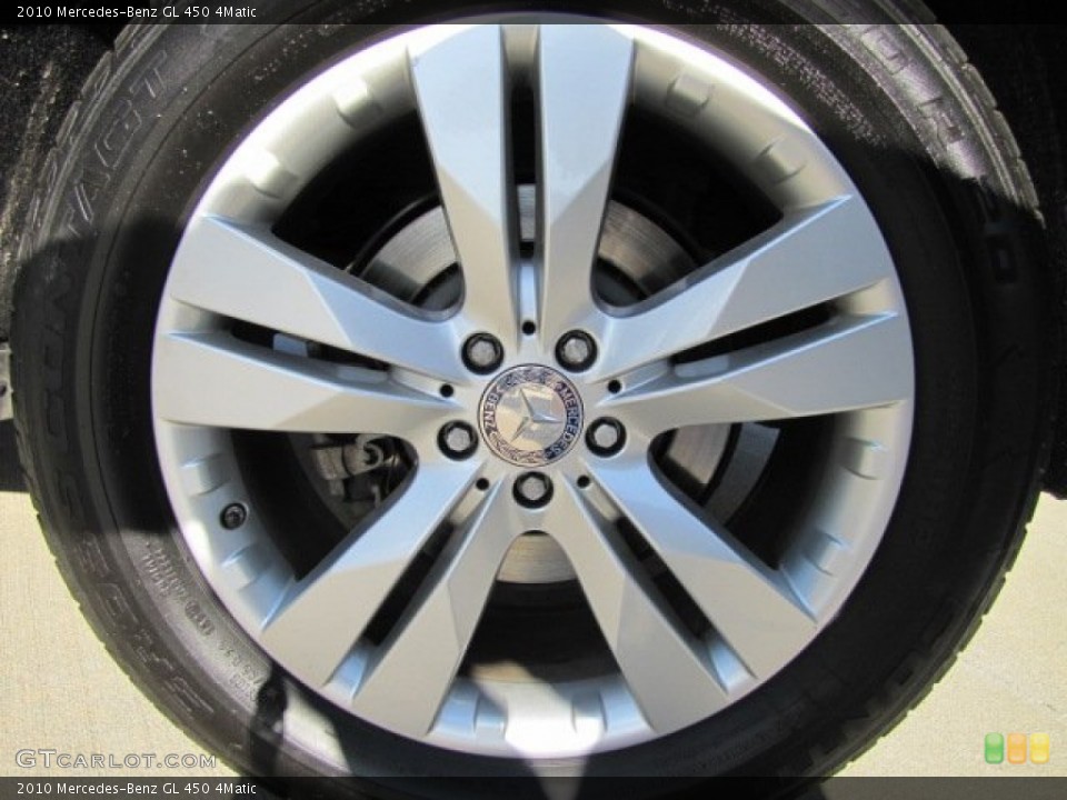 2010 Mercedes-Benz GL 450 4Matic Wheel and Tire Photo #74152921