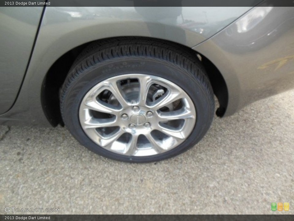 2013 Dodge Dart Limited Wheel and Tire Photo #74158659
