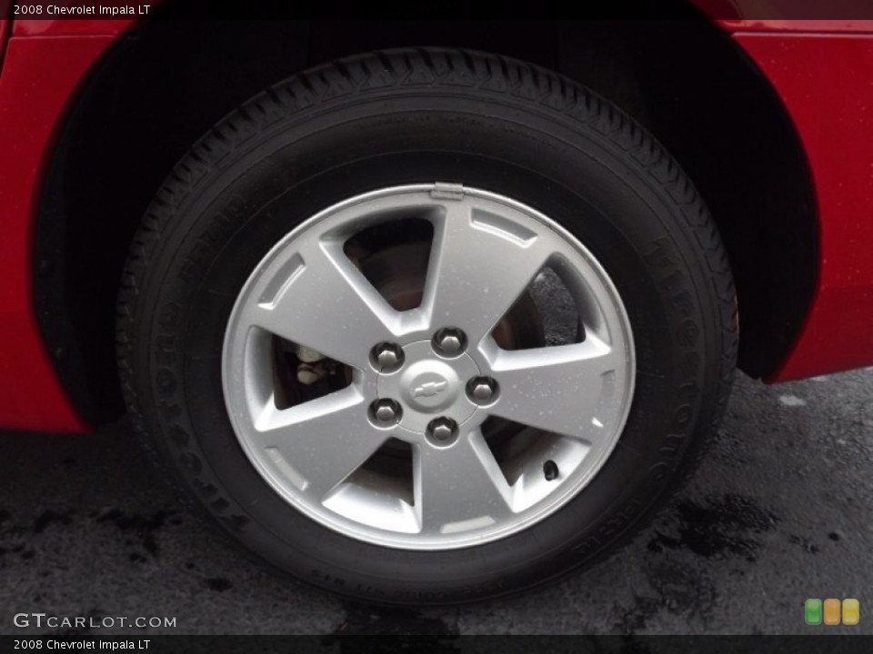 2008 Chevrolet Impala LT Wheel and Tire Photo #74161774