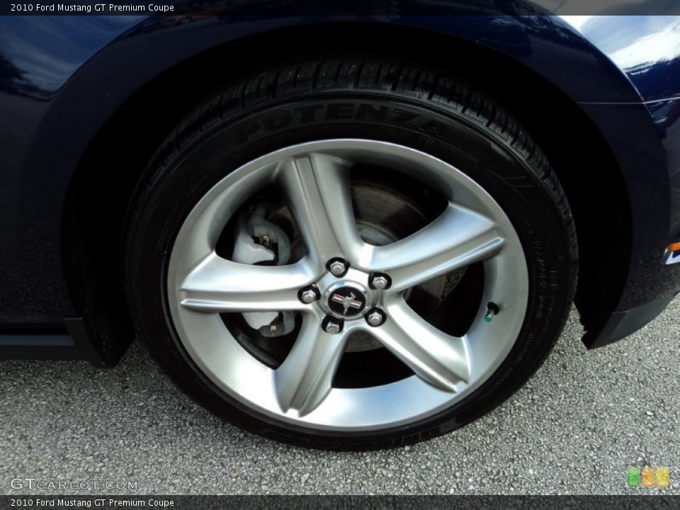 2010 Ford Mustang GT Premium Coupe Wheel and Tire Photo #74165128