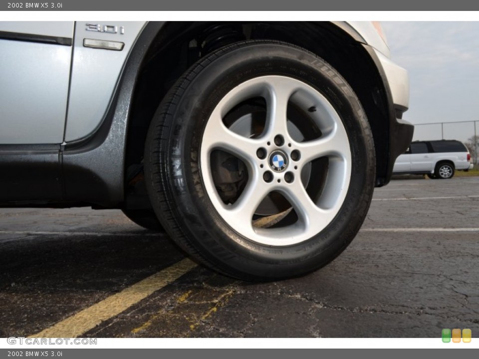 2002 BMW X5 3.0i Wheel and Tire Photo #74165476