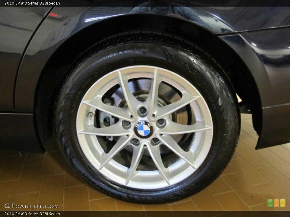 2010 BMW 3 Series 328i Sedan Wheel and Tire Photo #74166559