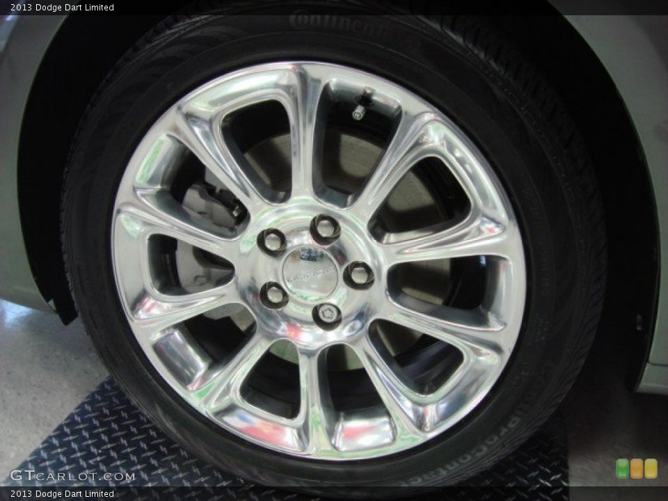 2013 Dodge Dart Limited Wheel and Tire Photo #74167100