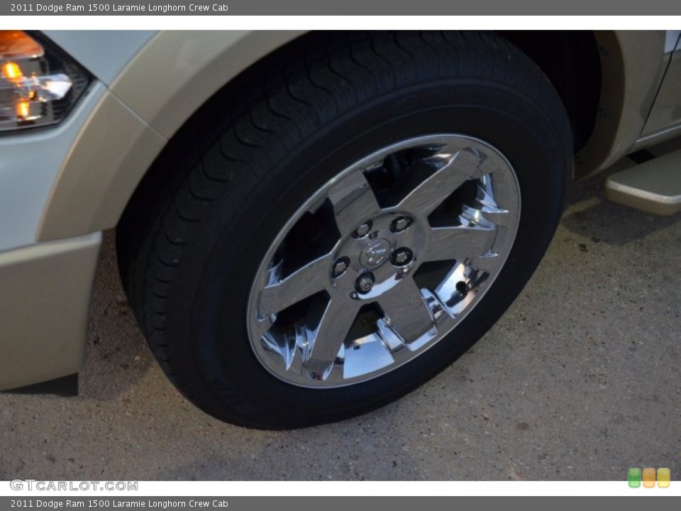 2011 Dodge Ram 1500 Laramie Longhorn Crew Cab Wheel and Tire Photo #74168194