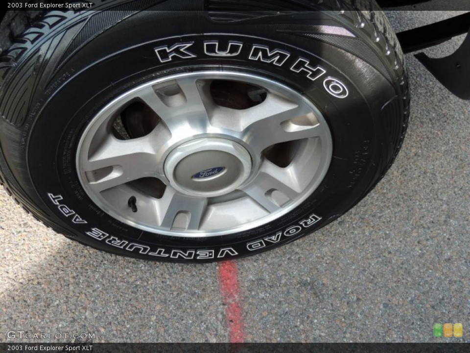 2003 Ford Explorer Sport XLT Wheel and Tire Photo #74170984