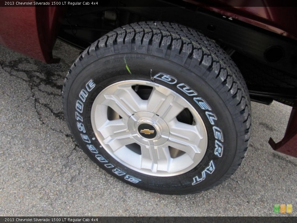 2013 Chevrolet Silverado 1500 LT Regular Cab 4x4 Wheel and Tire Photo #74173093