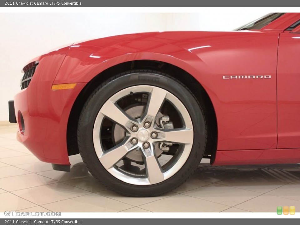 2011 Chevrolet Camaro LT/RS Convertible Wheel and Tire Photo #74176796