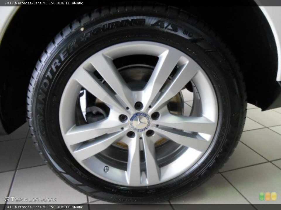 2013 Mercedes-Benz ML 350 BlueTEC 4Matic Wheel and Tire Photo #74178361