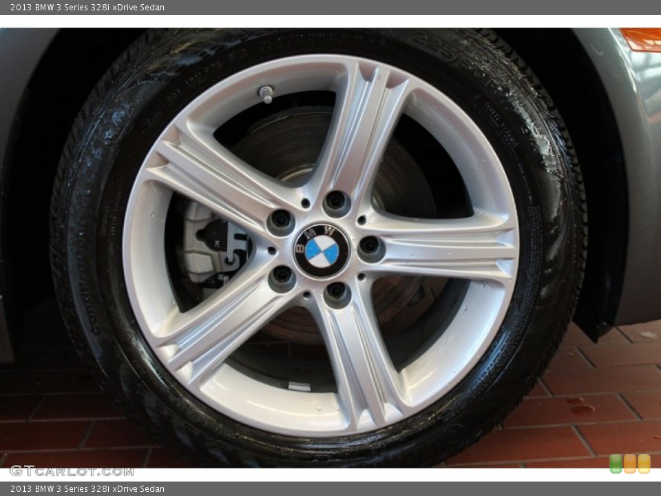 2013 BMW 3 Series 328i xDrive Sedan Wheel and Tire Photo #74180026