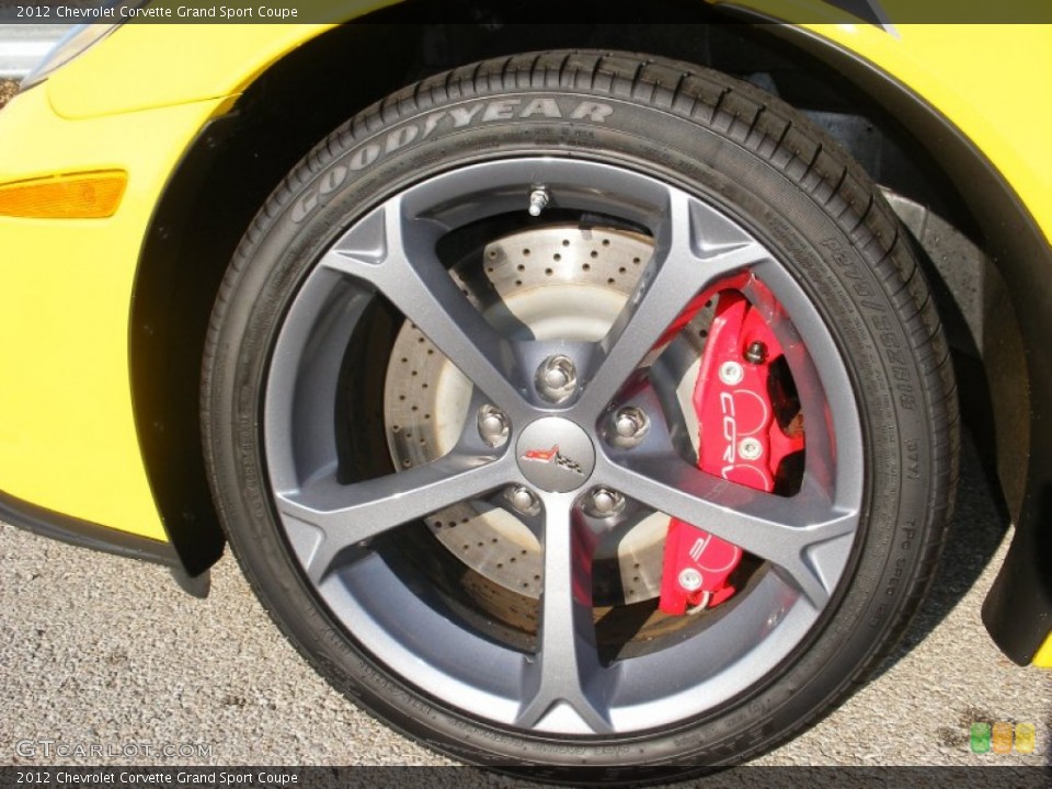 2012 Chevrolet Corvette Grand Sport Coupe Wheel and Tire Photo #74182606