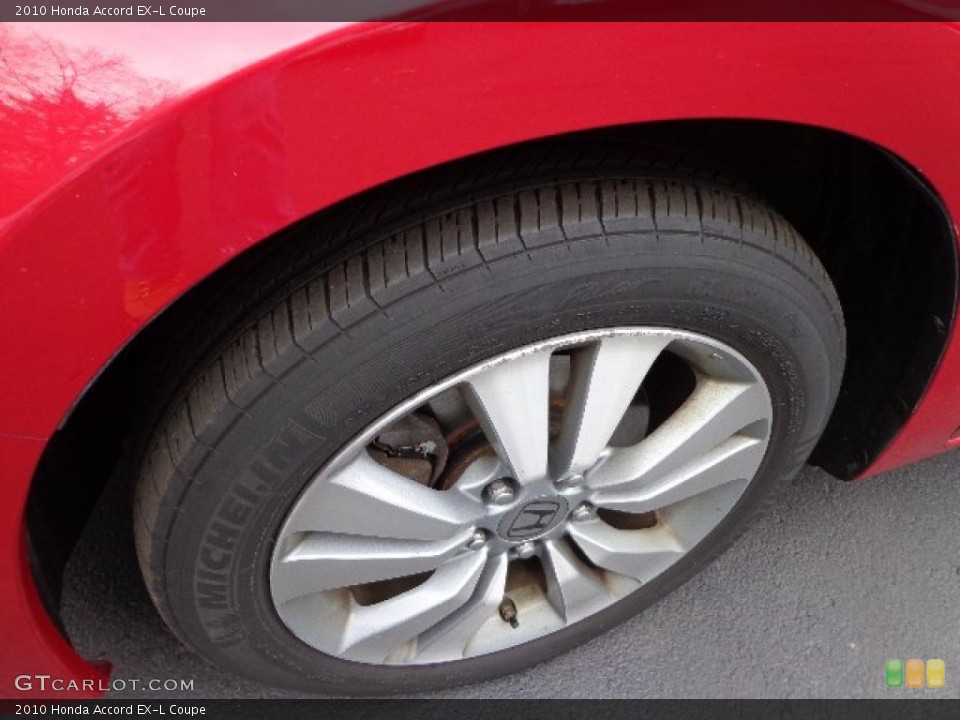 2010 Honda Accord EX-L Coupe Wheel and Tire Photo #74186277