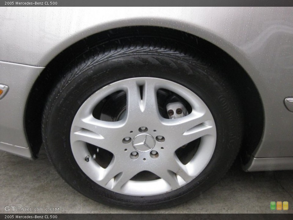 2005 Mercedes-Benz CL 500 Wheel and Tire Photo #74200903