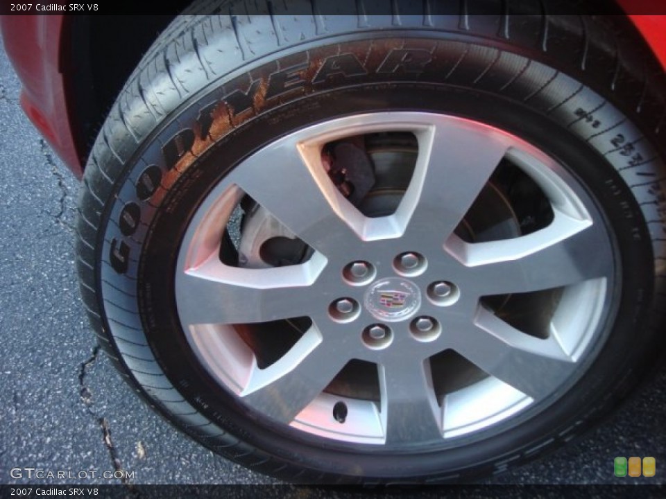 2007 Cadillac SRX V8 Wheel and Tire Photo #74203614