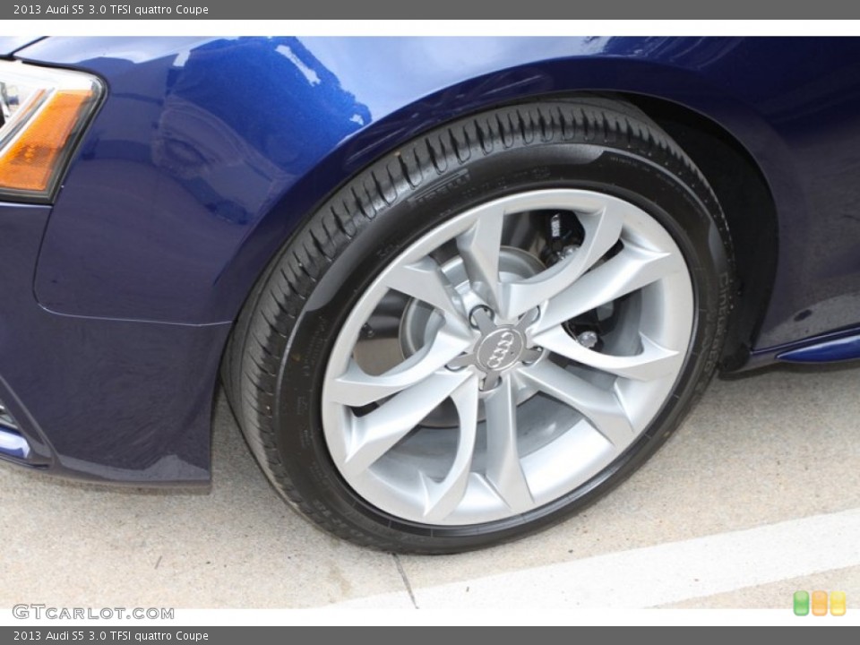 2013 Audi S5 3.0 TFSI quattro Coupe Wheel and Tire Photo #74204555