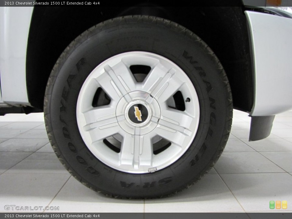 2013 Chevrolet Silverado 1500 LT Extended Cab 4x4 Wheel and Tire Photo #74206756