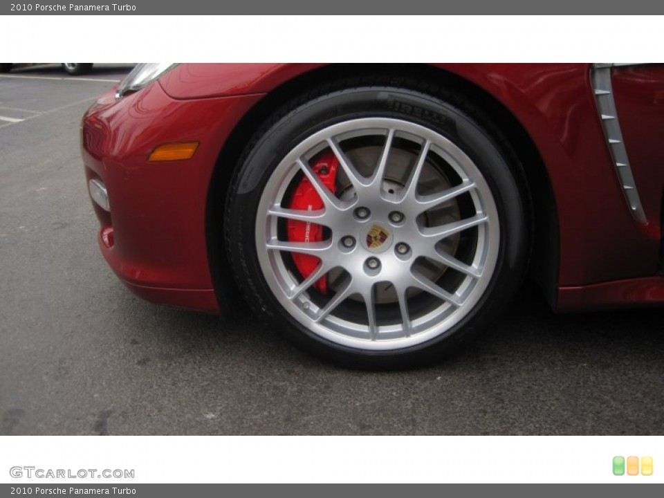 2010 Porsche Panamera Turbo Wheel and Tire Photo #74220977