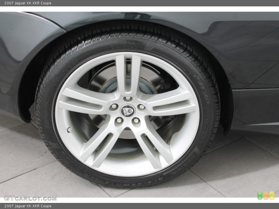 2007 Jaguar XK XKR Coupe Wheel and Tire Photo #74224013