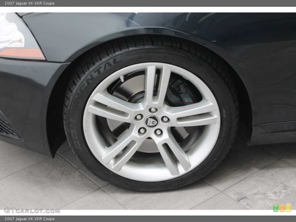 2007 Jaguar XK XKR Coupe Wheel and Tire Photo #74224040