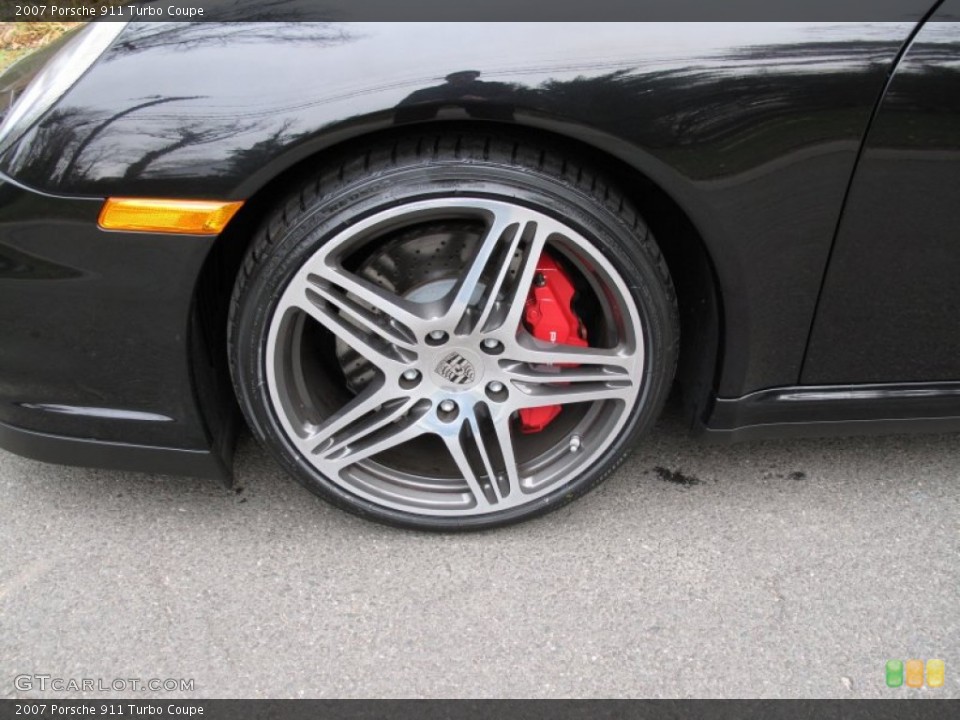 2007 Porsche 911 Turbo Coupe Wheel and Tire Photo #74226188