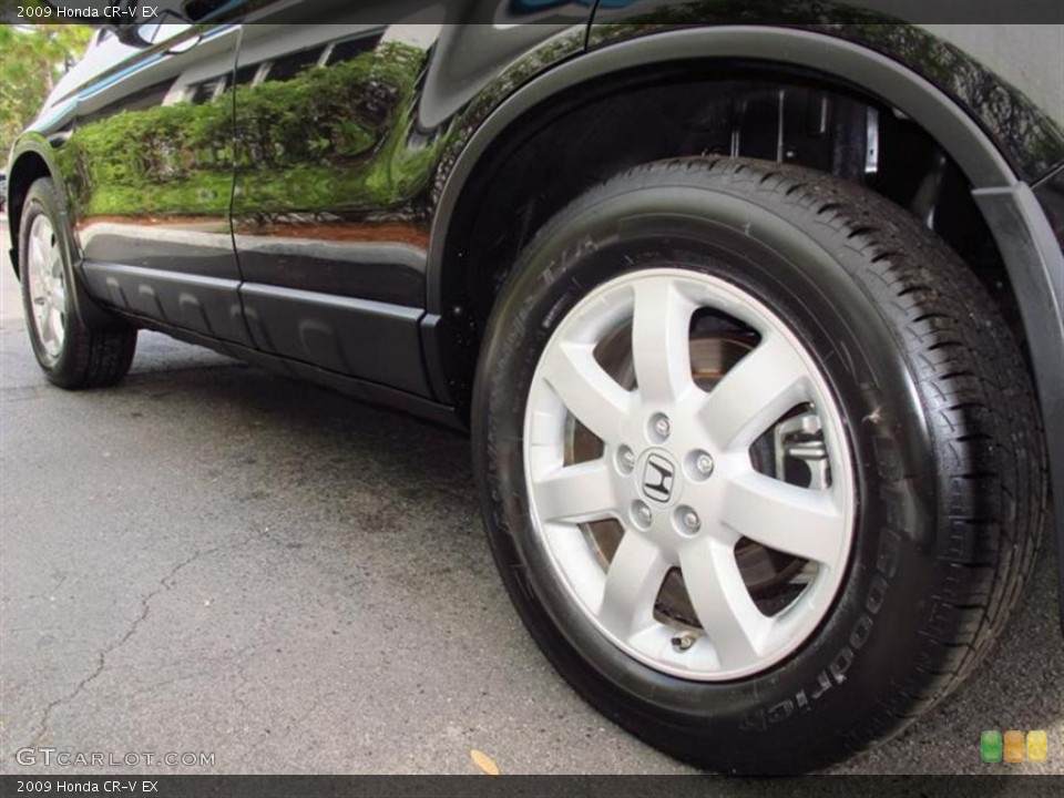 2009 Honda CR-V EX Wheel and Tire Photo #74233028