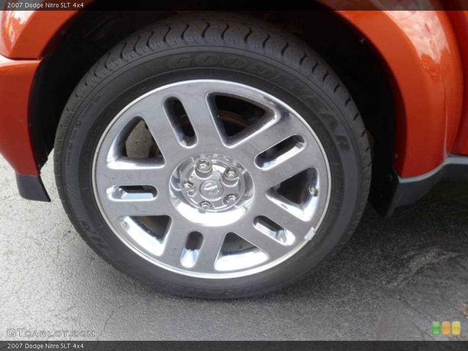 2007 Dodge Nitro SLT 4x4 Wheel and Tire Photo #74236172