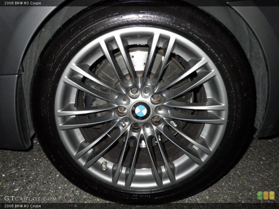 2008 BMW M3 Coupe Wheel and Tire Photo #74244270