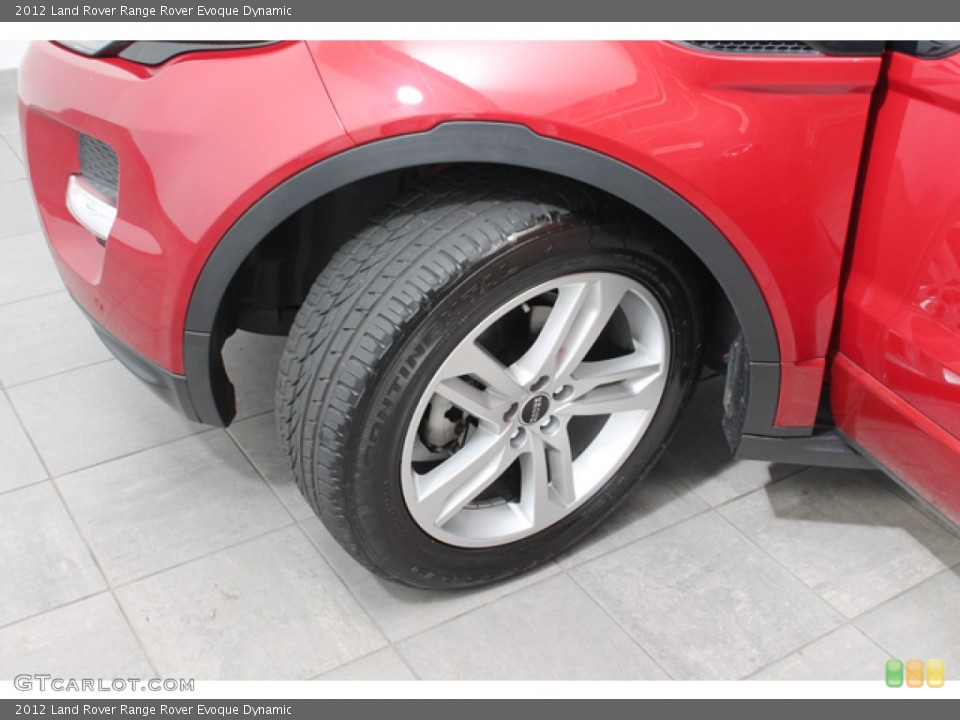 2012 Land Rover Range Rover Evoque Dynamic Wheel and Tire Photo #74247811