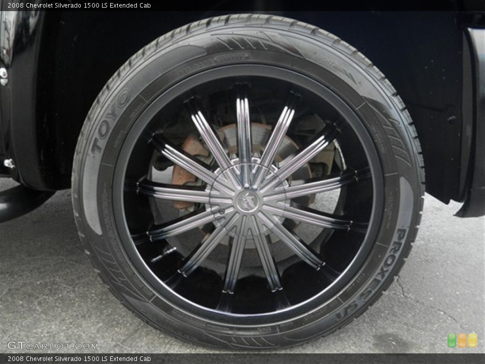 2008 Chevrolet Silverado 1500 Custom Wheel and Tire Photo #74249038