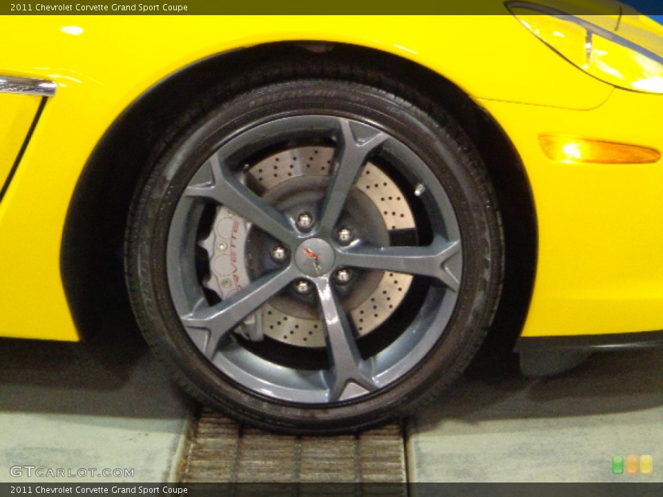 2011 Chevrolet Corvette Grand Sport Coupe Wheel and Tire Photo #74254426