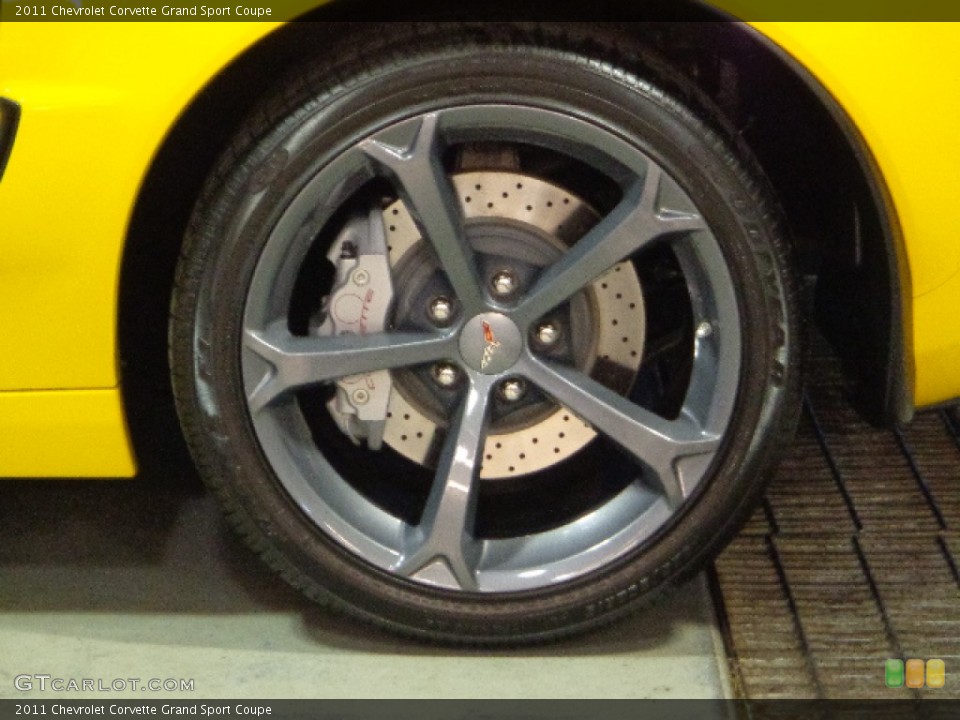 2011 Chevrolet Corvette Grand Sport Coupe Wheel and Tire Photo #74254432