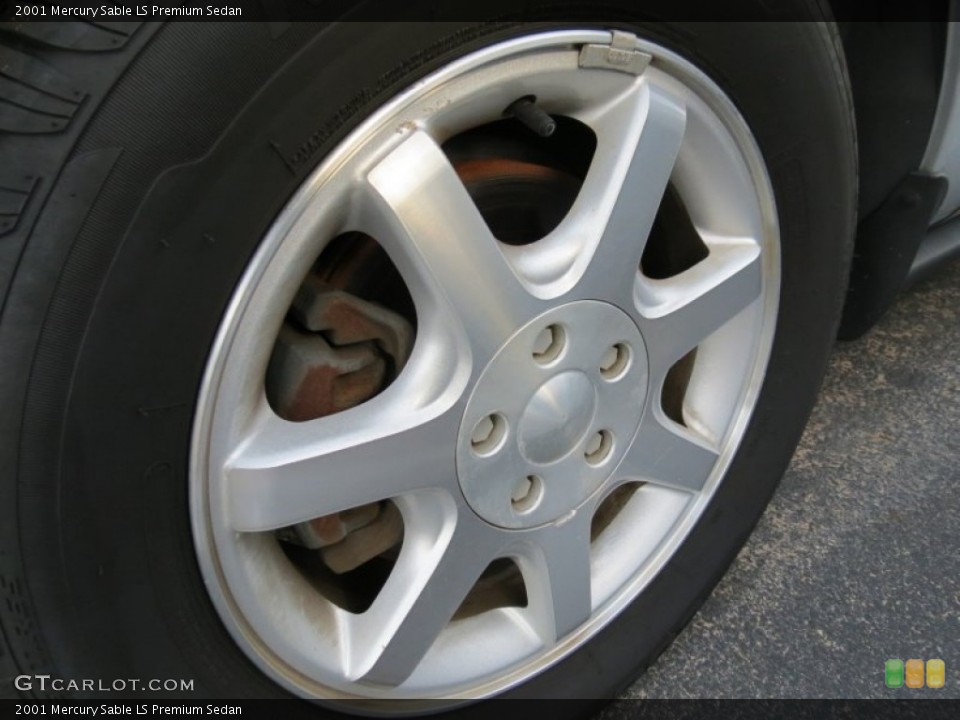 2001 Mercury Sable LS Premium Sedan Wheel and Tire Photo #74257903