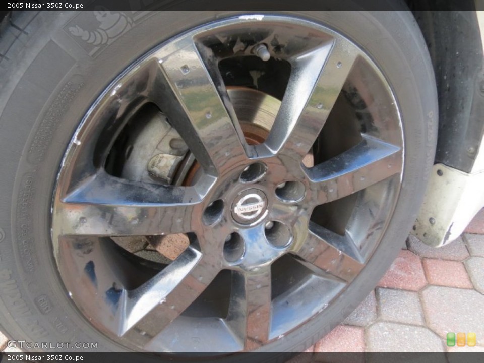 2005 Nissan 350Z Coupe Wheel and Tire Photo #74261794